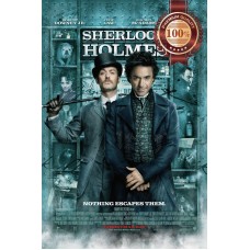 SHERLOCK HOLMES 2009 OFFICIAL ORIGINAL CINEMA MOVIE PRINT PREMIUM POSTER