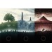 LORD OF RINGS MOVIE LOTR 3 SCENES ARTWORK HOME ART PRINT - PREMIUM POSTER