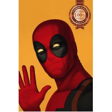 DEADPOOL PORTRAIT WAVING DRAWING PICTURE ART ARTWORK PRINT PREMIUM POSTER