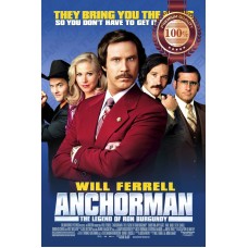ANCHORMAN ORIGINAL OFFICIAL 2004 WILL FERRELL MOVIE PRINT PREMIUM POSTER