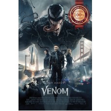 VENOM 2018 TOM HARDY SONY OFFICIAL ORIGINAL MOVIE FILM PRINT PREMIUM POSTER
