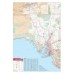 DETAILED SOUTH AUSTRALIA SA STATE ROADS MAP OF AUS WALL CHART PREMIUM POSTER