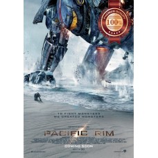 PACIFIC RIM DAMAGED JAEGER ON BEACH 2013  FILM MOVIE CINEMA PRINT PREMIUM POSTER