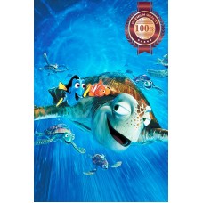 FINDING NEMO 2 DORY TURTLES MOVIE HOME DECOR WALL ART PRINT - PREMIUM POSTER