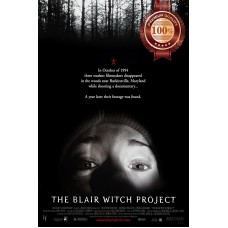 THE BLAIR WITCH PROJECT 1999 90s FACE ORIGINAL MOVIE CINEMA PRINT PREMIUM POSTER