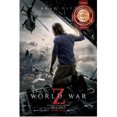 WORLD WAR Z 2013 BRAD PITT TEASER ORIGINAL MOVIE CINEMA PRINT PREMIUM POSTER