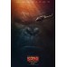 KONG SKULL ISLAND KING KONG 2017 FACE ORIGINAL CINEMA MOVIE PRINT PREMIUM POSTER