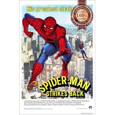 SPIDER-MAN STRIKES BACK RETRO 1978 OFFICIAL ORIGINAL PRINT PREMIUM POSTER