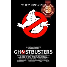 GHOSTBUSTERS 1984 80s ORIGINAL OFFICIAL CLASSIC FILM MOVIE PRINT PREMIUM POSTER