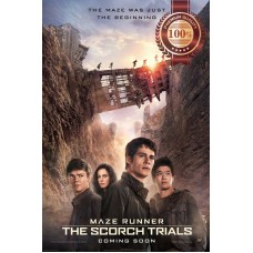THE MAZE RUNNER THE SCORCH TRIALS MOVIE ORIGINAL CINEMA PRINT PREMIUM POSTER