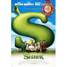 SHREK 2001 V2 SITTING ORIGINAL OFFICIAL CINEMA MOVIE PRINT PREMIUM POSTER