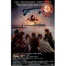 SUPERMAN II 2 1980 80s ORIGINAL OFFICIAL CINEMA FILM MOVIE PRINT PREMIUM POSTER