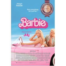 THE BARBIE MOVIE 2023 THEATRICAL ORIGINAL CINEMA FILM PRINT PREMIUM POSTER