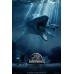 JURASSIC WORLD MEGALODON MOVIE FILM 2014 ORIGINAL ART PRINT PREMIUM POSTER