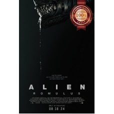 ALIEN ROMULUS 2024 TEASER ORIGINAL MOVIE CINEMA PRINT PREMIUM POSTER
