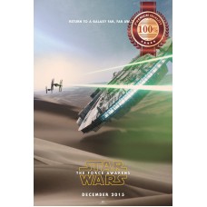 STAR WARS THE FORCE AWAKENS TIE FIGHTERS MOVIE FILM PRINT PREMIUM POSTER