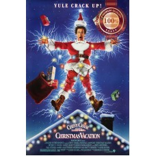 NATIONAL LAPOONS CHRISTMAS VACATION  ORIGINAL CINEMA MOVIE PRINT PREMIUM POSTER