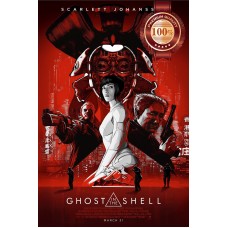 GHOST IN THE SHELL 2017 SCARLETT OFFICIAL IMAX MOVIE PRINT PREMIUM POSTER