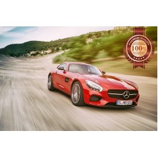 2016 MERCEDES AMG GT SUPERCAR DREAM CAR WALL ART PRINT - PREMIUM POSTER