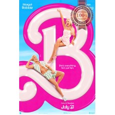 THE BARBIE MOVIE 2023 B VERSION ORIGINAL CINEMA FILM PRINT PREMIUM POSTER