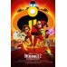 INCREDIBLES 2 II ORIGINAL OFFICIAL CINEMA MOVIE FILM PRINT PREMIUM POSTER