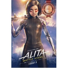 ALITA BATTLE ANGEL SWORD 2019 OFFICIAL CINEMA MOVIE ART PRINT PREMIUM POSTER