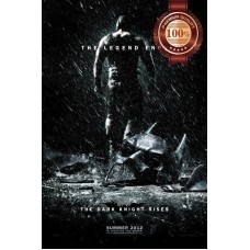 BANE THE DARK KNIGHT RISES TEASER ORIGINAL CINEMA MOVIE PRINT PREMIUM POSTER