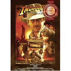 INDIANA JONES RAIDERS OF THE LOST ARK ORIGINAL MOVIE PRINT PREMIUM POSTER