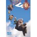UP HOUSE DISNEY PIXAR 2009 ORIGINAL CINEMA FILM MOVIE PRINT PREMIUM POSTER
