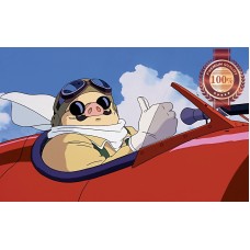 PORCO ROSSO STUDIO GHIBLI ANIME MANGA MOVIE WALL ART PRINT PREMIUM POSTER