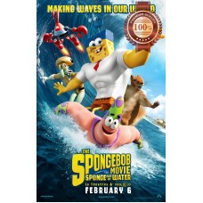 THE SPONGEBOB MOVIE SPONGE OUT OF WATER 2015 BOB ORIGINAL PRINT PREMIUM POSTER