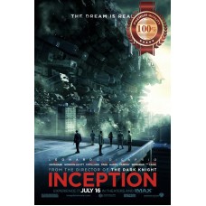 INCEPTION 2010 LOOKING AT BUILDINGS CINEMA MOVIE ORIGINAL PRINT PREMIUM POSTER