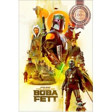 THE BOOK OF BOBA FETT V2 OFFICIAL STAR WARS DISNEY ORIGINAL PRINT PREMIUM POSTER