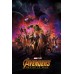 V2 INFINITY WAR THE AVENGERS ORIGINAL OFFICIAL MOVIE PRINT PREMIUM POSTER