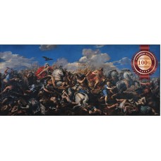 THE BATTLE OF ALEXANDER VERSUS DARIUS CORTONA PAINTING ART PRINT PREMIUM POSTER