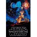90x60 STAR WARS RETRO EPISODE IV A NEW HOPE 1977 WALL ART PICTURE PRINT POSTER