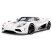 KOENIGSEGG AGERA R WHITE SPORTS SUPER DREAM CAR PHOTO PRINT PREMIUM POSTER