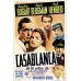 CASABLANCA AUS 1942 40s ORIGINAL OFFICIAL CINEMA MOVIE FILM PRINT PREMIUM POSTER