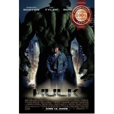 THE INCREDIBLE HULK OFFICIAL ORIGINAL CINEMA MOVIE FILM PRINT PREMIUM POSTER