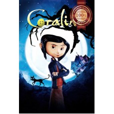 CORALINE COVER 2009 ORIGINAL OFFICIAL CINEMA MOVIE FILM PRINT PREMIUM POSTER