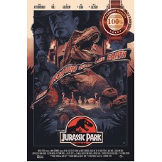 JURASSIC PARK 1993 90s ORIGINAL NEW ART CINEMA MOVIE FILM PRINT PREMIUM POSTER