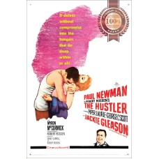 THE HUSTLER 1961 60s ORIGINAL MOVIE CINEMA PRINT PREMIUM POSTER