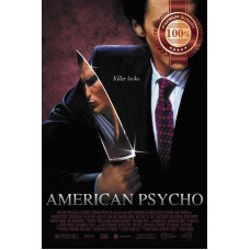 AMERICAN PSYCHO CHRISTIAN BALE MOVIE ORIGINAL CINEMA PRINT PREMIUM POSTER