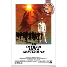 AN OFFICER AND A GENTLEMEN 1982 80s ORIGINAL CINEMA MOVIE PRINT PREMIUM POSTER