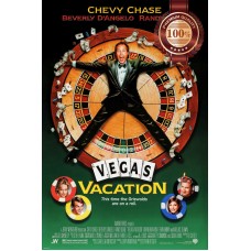 VEGAS VACATION 1997 90s CHEVY CHASE ORIGINAL CINEMA MOVIE PRINT PREMIUM POSTER
