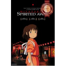 SPIRITED AWAY MIYAZAKI ANIME FILM MOVIE ORIGINAL CINEMA PRINT PREMIUM POSTER
