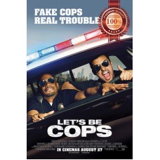 LET'S BE COPS 2014 ORIGINAL OFFICIAL CINEMA FILM MOVIE PRINT PREMIUM POSTER