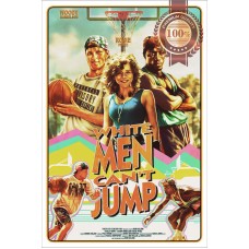 WHITE MEN CAN'T JUMP ART 1992 90s ORIGINAL MOVIE CINEMA PRINT PREMIUM POSTER