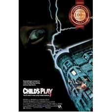 CHILDS PLAY 1988 80s OFFICIAL ORIGINAL CINEMA FILM MOVIE PRINT PREMIUM POSTER