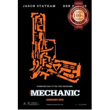 THE MECHANIC 2011 GUNS TEASER ORIGINAL CINEMA FILM MOVIE PRINT PREMIUM POSTER